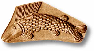 Fisch um 1720, [22530] 105x50mmNone | category=[3] Modelgrösse von 75 bis 90mm Durchmesser | Mold size between 75 and 90mm diameter