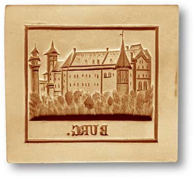 Nürnberger Burg, [22579] 90x82mmNone | category=[4] Modelgrösse von 90 bis 120mm Durchmesser | Mold size between 90 and 120mm diameter